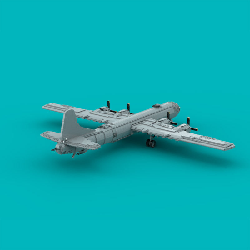 B-29 Superfortress WW2 Heavy Bomber Building Kit | 1:35 | LEGO-Compatible MOC - 2