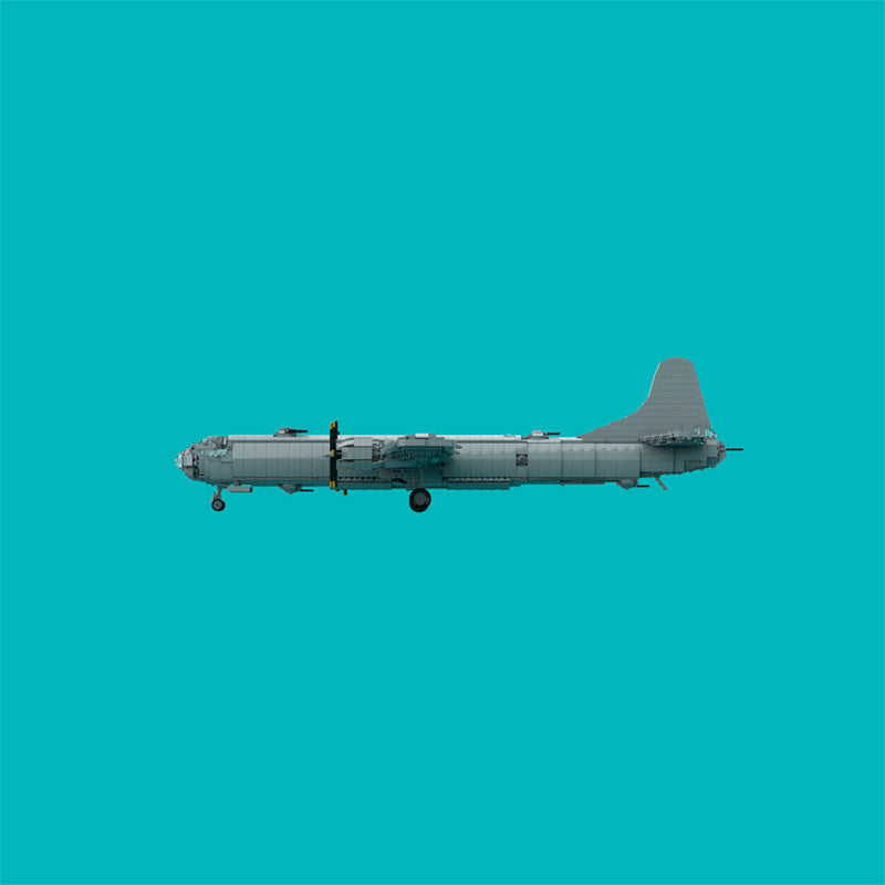 B-29 Superfortress WW2 Heavy Bomber Building Kit | 1:35 | LEGO-Compatible MOC - 3