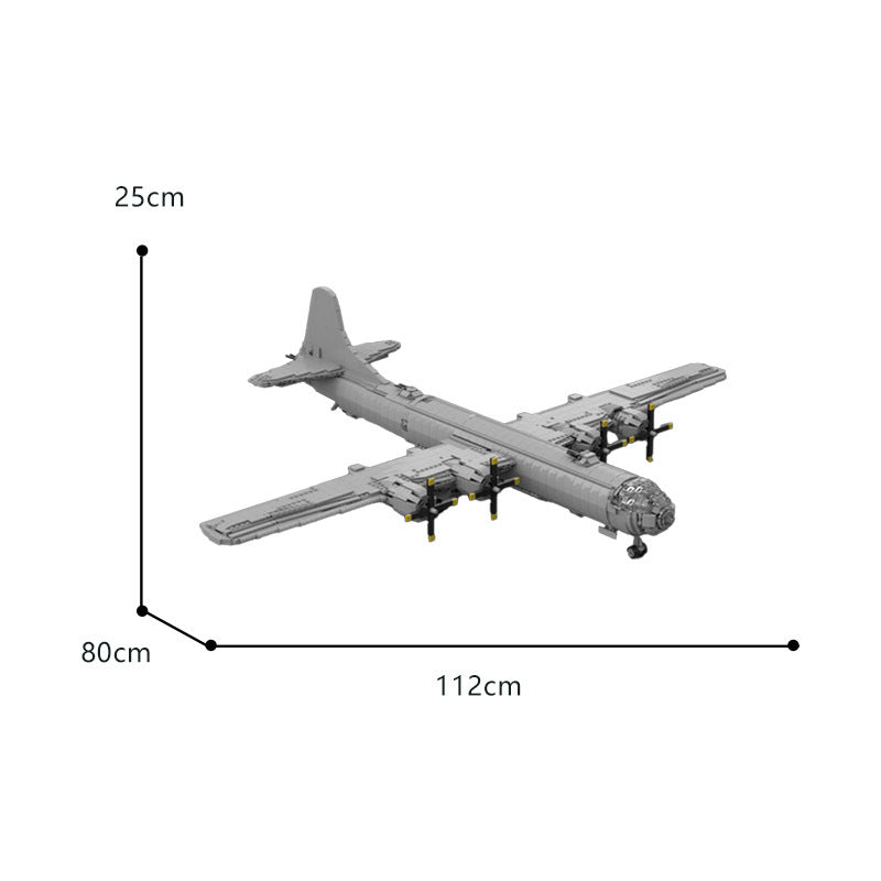 B-29 Superfortress WW2 Heavy Bomber Building Kit | 1:35 | LEGO-Compatible MOC - 8
