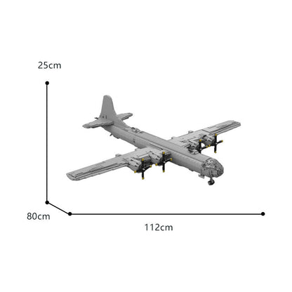 B-29 Superfortress WW2 Heavy Bomber Building Kit | 1:35 | LEGO-Compatible MOC - 8