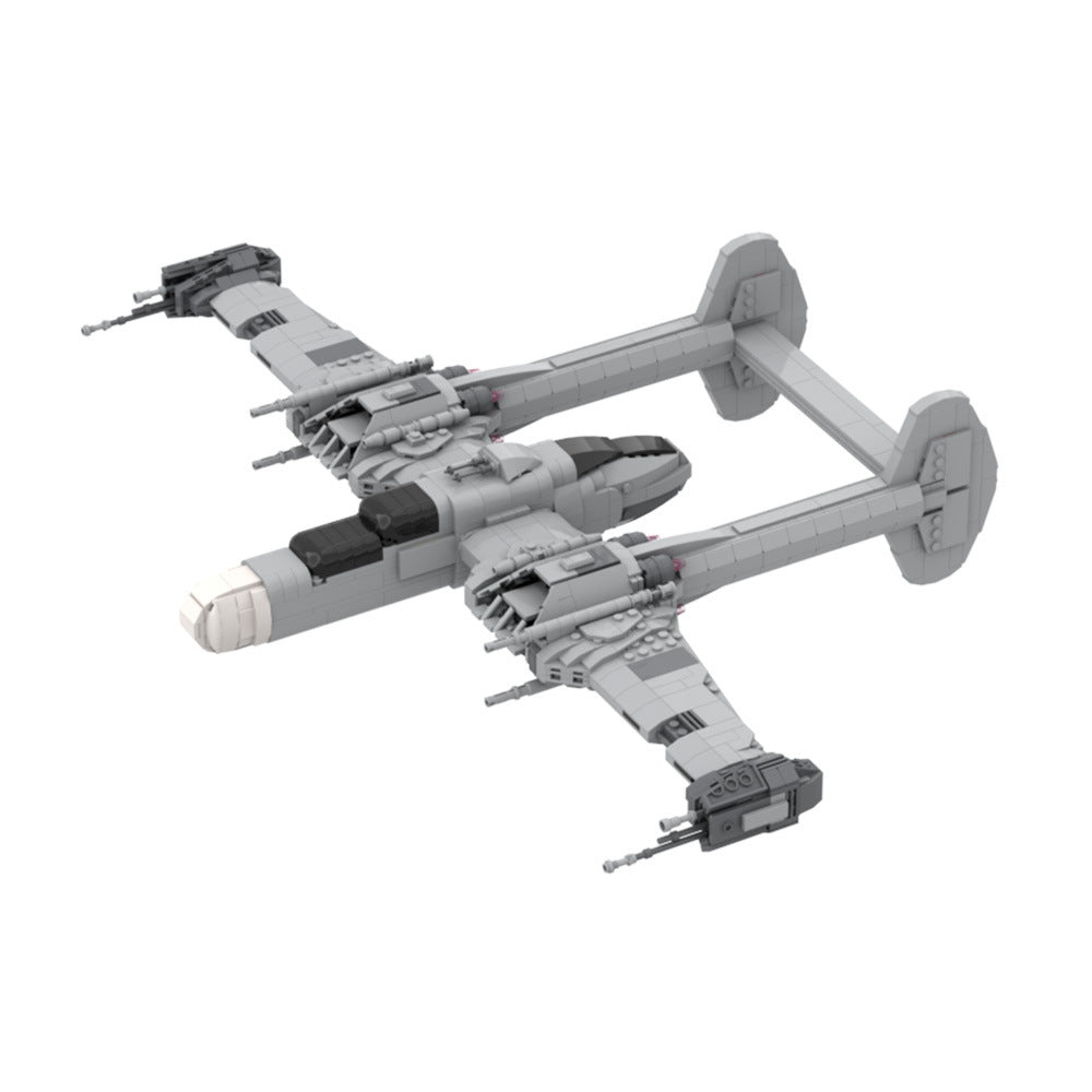 B-61 Black Widow Fighter Building Kit | WWII | LEGO-Compatible MOC - 5