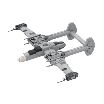 B-61 Black Widow Fighter Building Kit | WWII | LEGO-Compatible MOC - 5