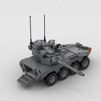 B1 Centauro 8x8 Wheeled Tank Destroyer MOC Building Kit - 4