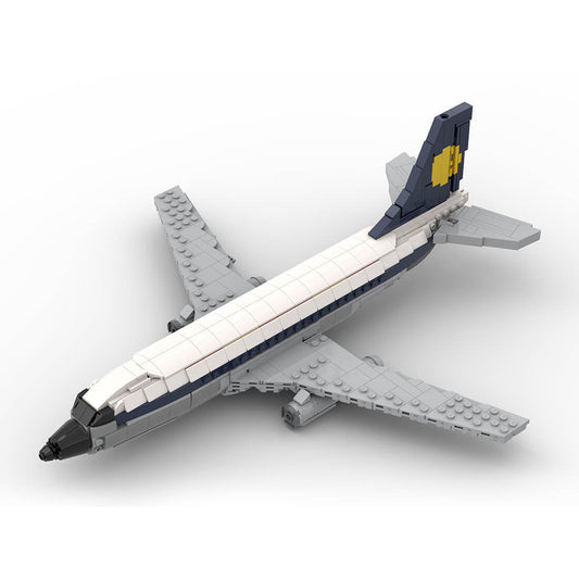 B737 Twin-Jet Narrow-Body Airliner Building Kit | LEGO-Compatible MOC - 1