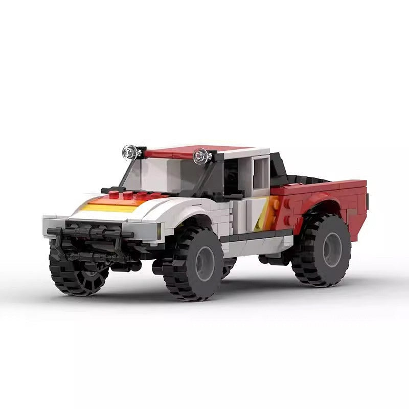Baja Trophy Truck MOC Building Kit | Off-Road Vehicle Model - 1
