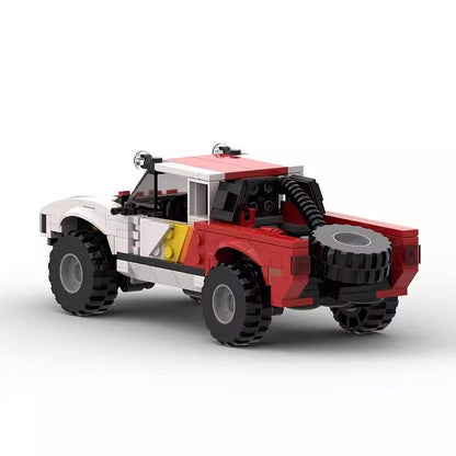 Baja Trophy Truck MOC Building Kit | Off-Road Vehicle Model - 2