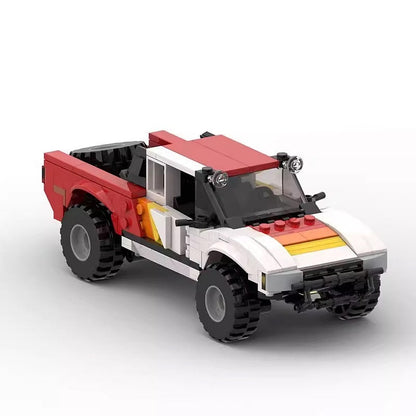 Baja Trophy Truck MOC Building Kit | Off-Road Vehicle Model - 4