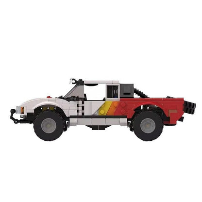 Baja Trophy Truck MOC Building Kit | Off-Road Vehicle Model - 5