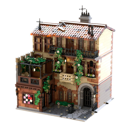 Balcony of Juliet Building Set | LEGO-Compatible MOC - 1