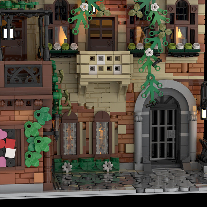 Balcony of Juliet Building Set | LEGO-Compatible MOC - 2