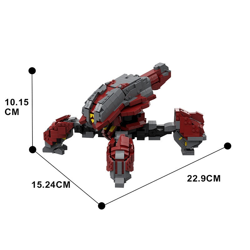 Banished Alien Walker Building Kit | LEGO-Compatible MOC - 4
