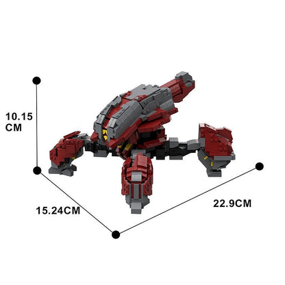 Banished Alien Walker Mecha MOC Building Kit | Sci-Fi Robot Model - 4