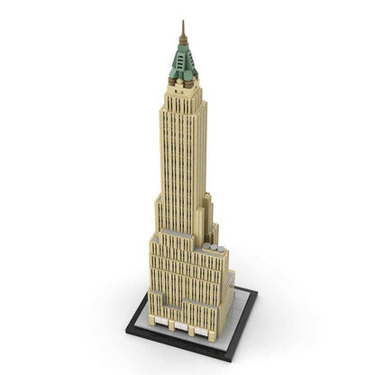 Bank Tower Trust Building 1:800 Scale Building Kit | 40 Wall Street MOC - 2