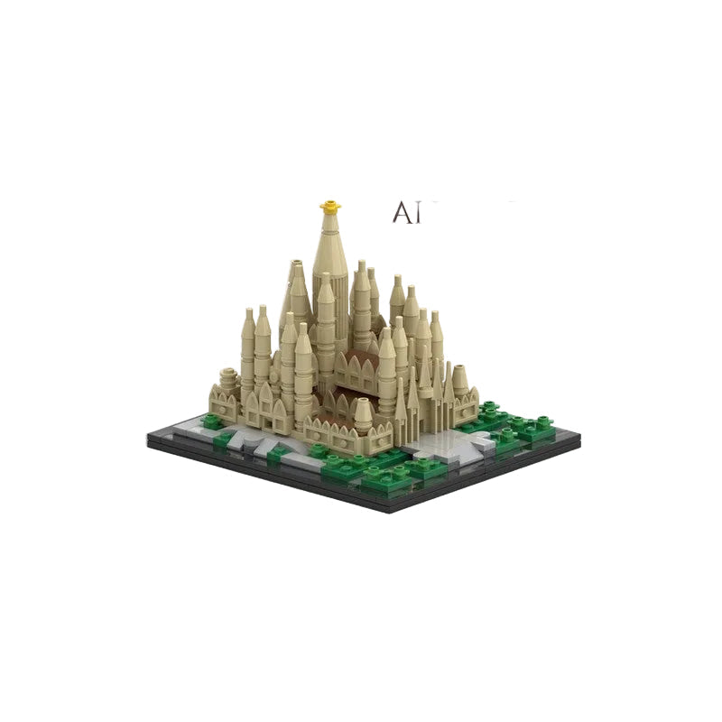 Barcelona Sagrada Familia MOC Building Kit | LEGO-Compatible MOC - 8