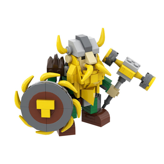 Barf the Banana Dwarf Building Kit | LEGO-Compatible MOC - 1