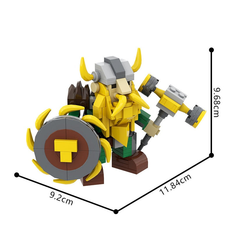 Barf The Banana Dwarf MOC Fantasy Character Building Kit - 4