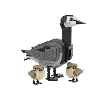 Barnacle Goose & Goslings MOC Building Kit - 1