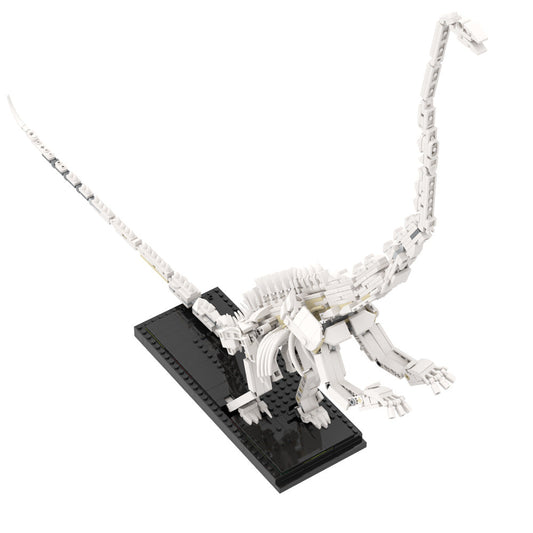 Barosaurus Skeleton Building Kit | LEGO-Compatible MOC - 1