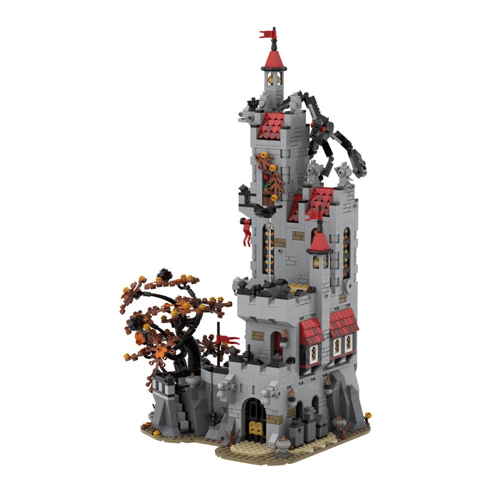 Basil's Manor Building Kit | Fright Knights | Compatible MOC - 5