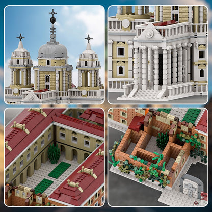 Basilica of Superga Church MOC Architecture Building Kit - 6