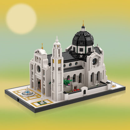 Basilique St Maurice MOC Architecture Building Kit | Historic Church Model - 2