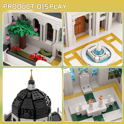 Basilique St Maurice MOC Architecture Building Kit | Historic Church Model - 4