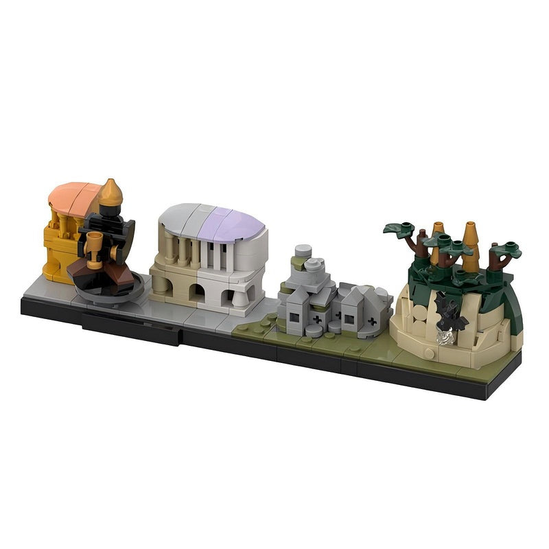 Battambang Cambodia City Skyline Building Kit | LEGO-Compatible MOC - 1