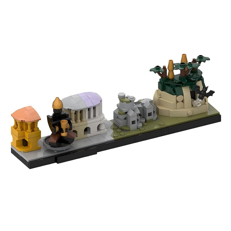 Battambang Cambodia City Skyline Building Kit | LEGO-Compatible MOC - 2