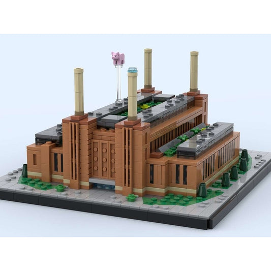 Battersea Power Station London Landmark MOC Building Kit - 1