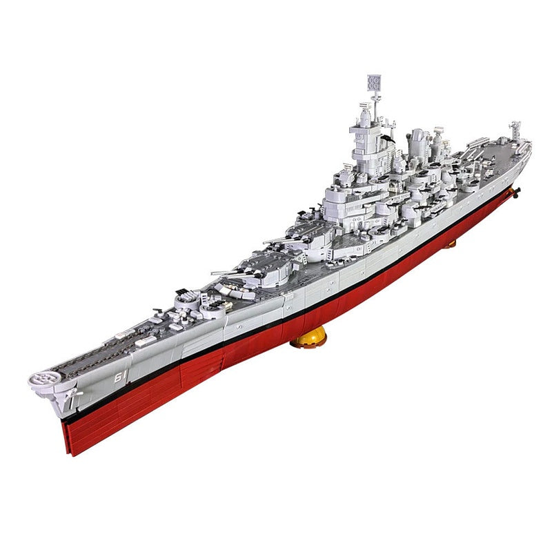 BB-61 USS Iowa MOC Building Kit | Historic Battleship Display Model - 1