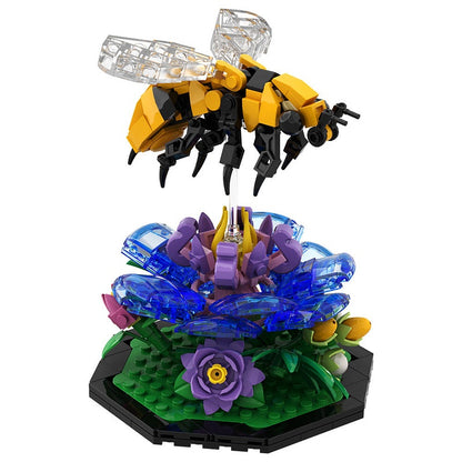 Bee MOC Building Kit | Realistic Insect Animal Figure Model - 1
