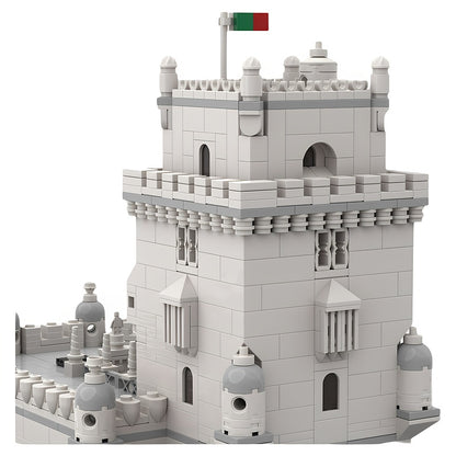 Belém Tower Lisbon Historic Fortress MOC Building Kit - 5