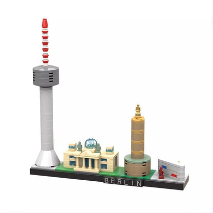 Berlin Skyline MOC Architecture Building Kit - 6