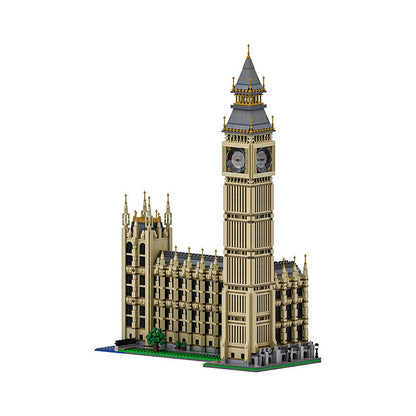 Big Ben MOC Architecture Building Kit | Historic Clock Tower Model - 1