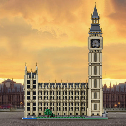 Big Ben MOC Architecture Building Kit | Historic Clock Tower Model - 2