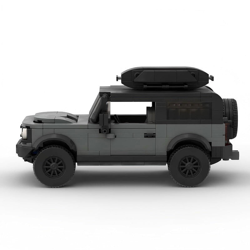 Big Bend 4x4 Off-Road SUV MOC Building Kit | Adventure Vehicle Model - 3