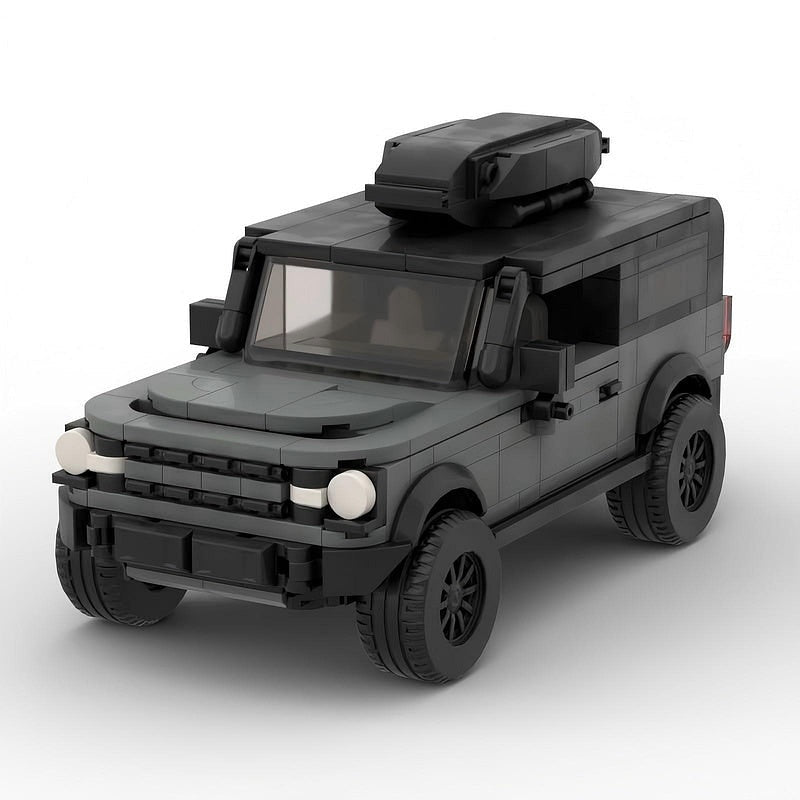 Big Bend 4x4 Off-Road SUV MOC Building Kit | Adventure Vehicle Model - 5
