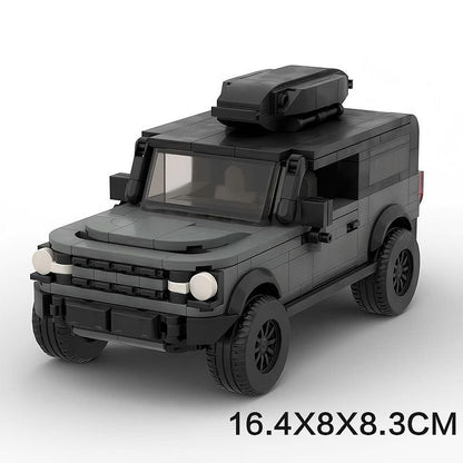 Big Bend 4x4 Off-Road SUV MOC Building Kit | Adventure Vehicle Model - 6