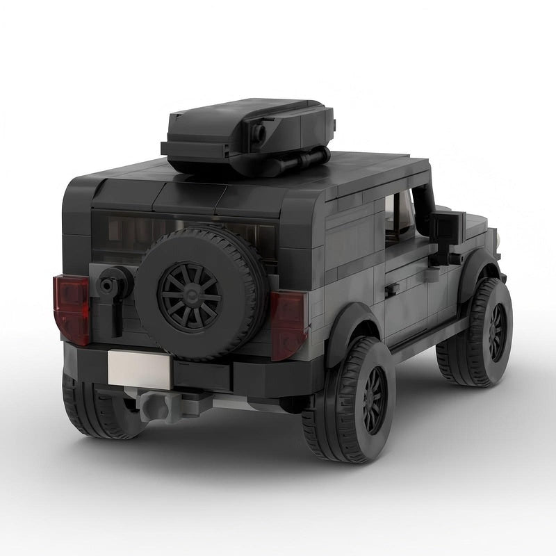 Big Bend Off-Road 4x4 Off-Road SUV Building Kit | LEGO-Compatible MOC - 4