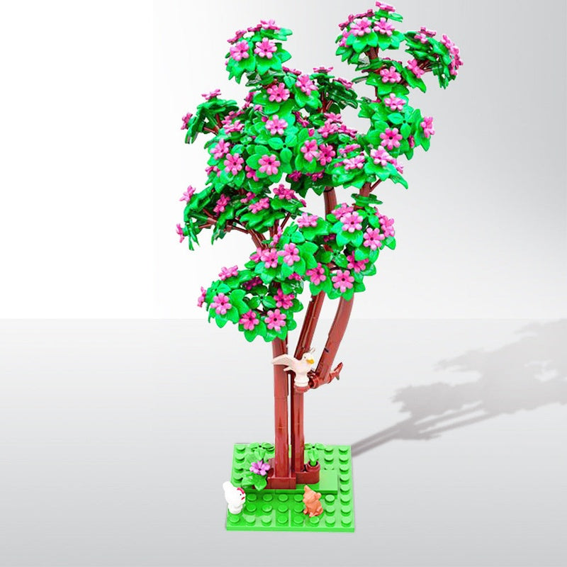 Big City Tree MOC Building Kit | Urban Nature Display Model - 2