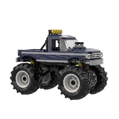 Big Foot Monster Truck Building Kit | LEGO-Compatible MOC - 1
