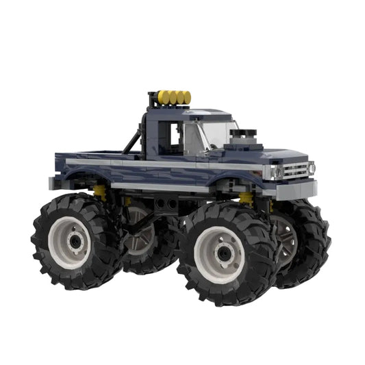 Big Foot Monster Truck Building Kit | LEGO-Compatible MOC - 1