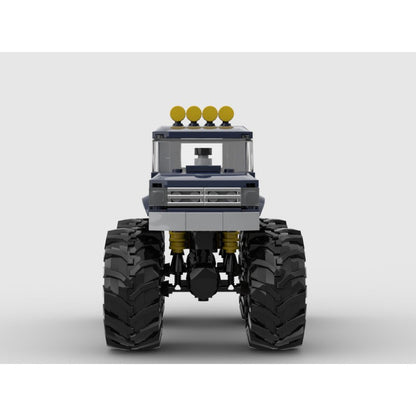 Big Foot Monster Truck Building Kit | LEGO-Compatible MOC - 4