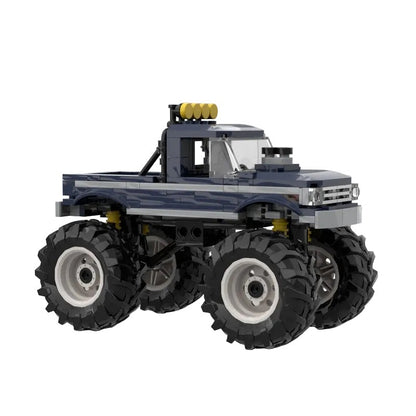Big Foot Monster Truck MOC Building Kit | Off-Road Vehicle Model - 1