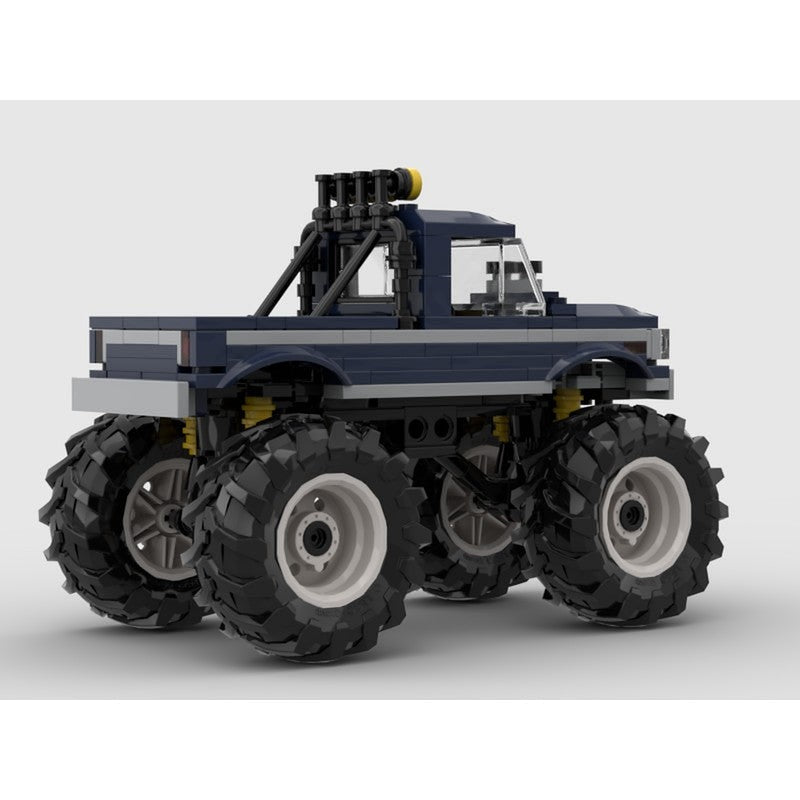 Big Foot Monster Truck MOC Building Kit | Off-Road Vehicle Model - 3