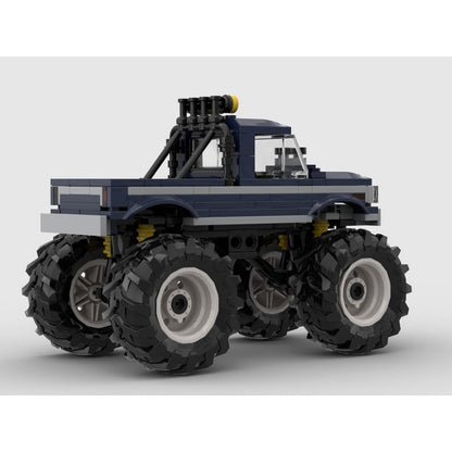 Big Foot Monster Truck MOC Building Kit | Off-Road Vehicle Model - 3