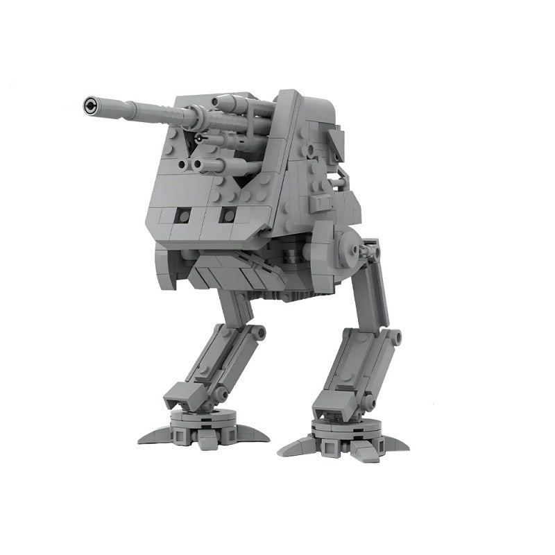 Bipedal Defense Turret Walker Sci-Fi Military Mech MOC Building Kit | LEGO-Compatible MOC - 2