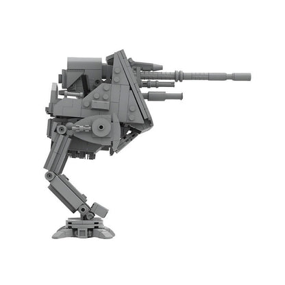 Bipedal Defense Turret Walker Sci-Fi Military Mech MOC Building Kit | LEGO-Compatible MOC - 4