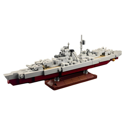 Bismarck Battleship 1:1000 Scale MOC Building Kit - 3