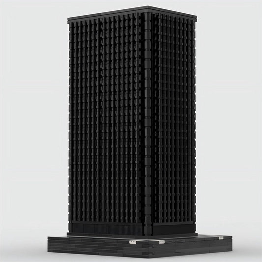 Black Rock Skyscraper MOC Building kit NYC Landmark Model - 1